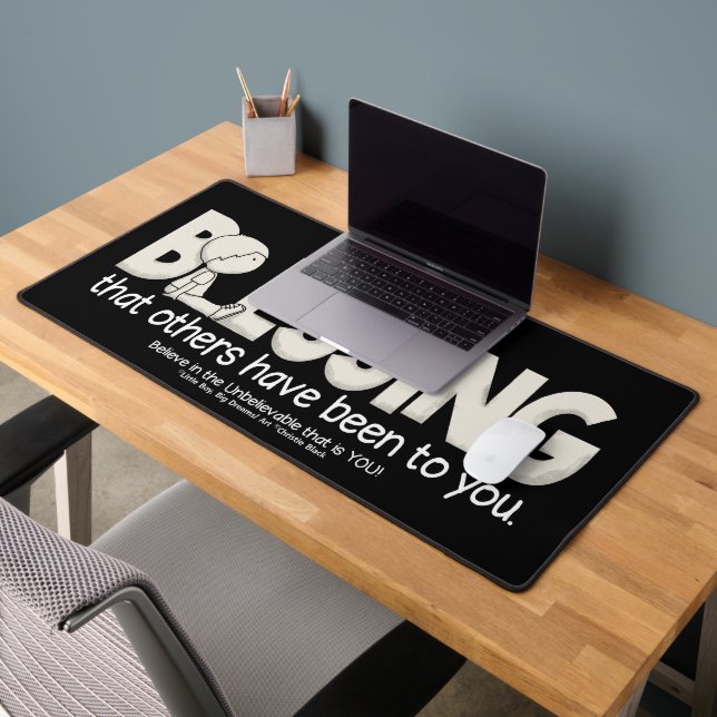 Be the Blessing Desk Mat (Office 2)