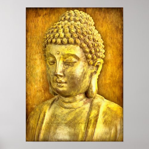 Be the Buddha Poster