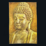 Be the Buddha Towel<br><div class="desc">Buddha in meditation, center yourself and fill your existence with awareness. Be the Buddha.</div>