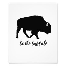 Be the Buffalo Silhouette
