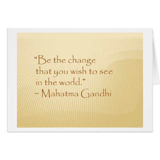 Be the Change Cards (Front Horizontal)
