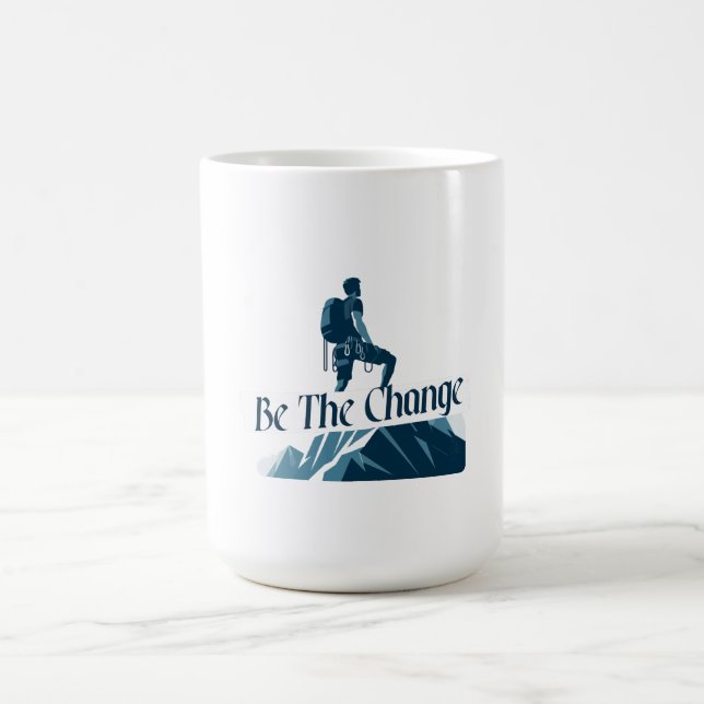 Be The Change Coffee Mug (Center)