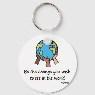 Be the Change Keychain