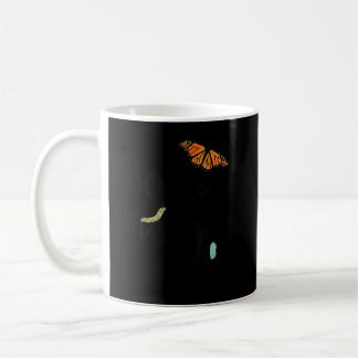 Be the Change, Monarch Caterpillar to Butterfly Coffee Mug