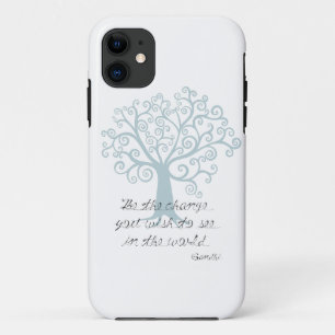 Be the Change Tree iPhone 11 Case
