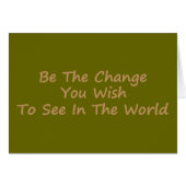 Be the Change yellow (Front Horizontal)