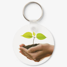 Be the Change You Want to Be - Sapling in Hand Key