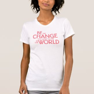 Be the Change You Wish to See in the World T-Shirt