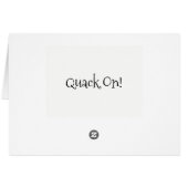 Be the Duck Cards (Back Horizontal)