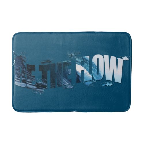 Be The Flow Breaking Wave Bath Mat