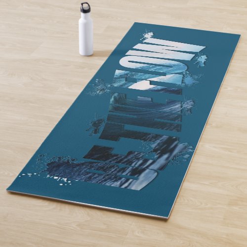 Be The Flow Breaking Wave Yoga Mat