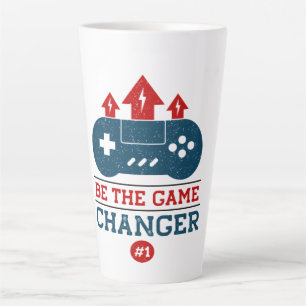 Be the game changer #1 Gaming Latte Mug