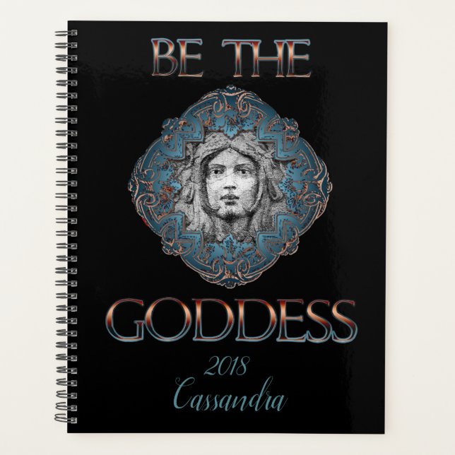 Be The Goddess Personalized Planner (Front)