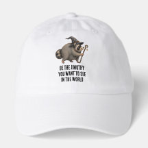 Be The Jimothy Raccoon Wizard Halloween Custom