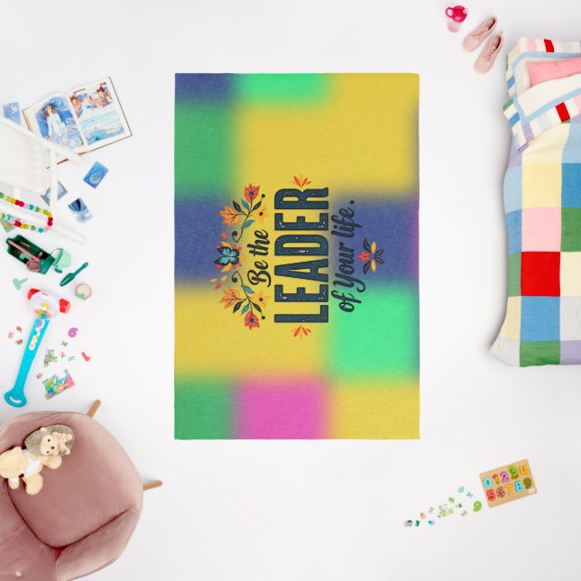 Be the Leader of Your Life Rug (Insitu (Babyroom))