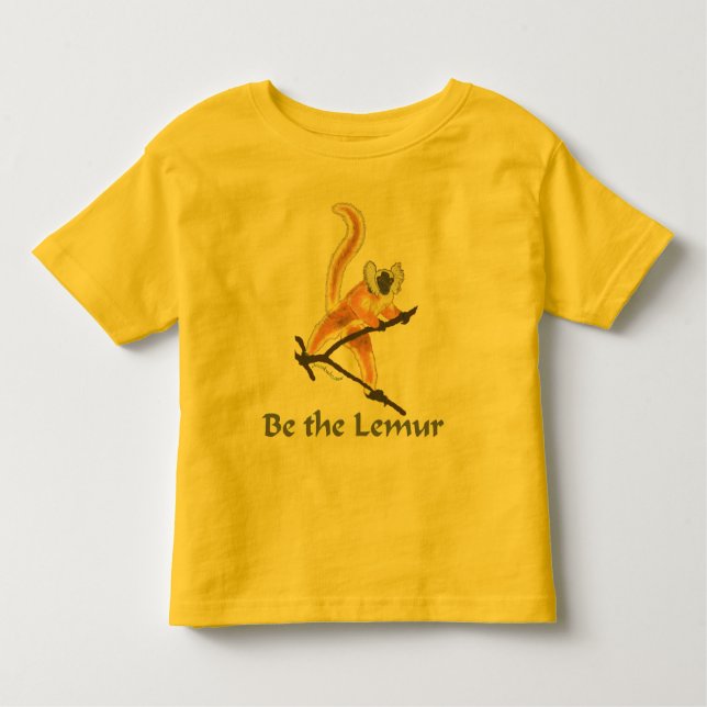 Be the Lemur Toddler T-shirt (Front)