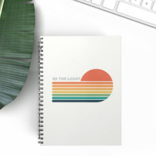Be the Light Bible Journal, Retro Christian Notebook