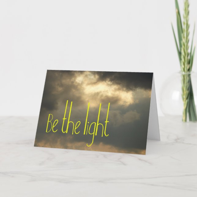 Be the Light Card (Front)