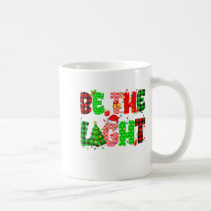 Be The Light Christian Christmas Pjs Xmas Men Wome Coffee Mug
