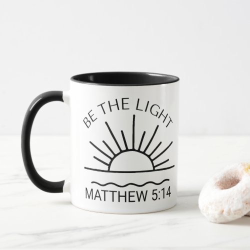 Be The Light_Christian_Religious_Faith_Bible Verse Mug