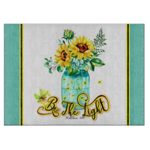 Be The Light  Cutting Board