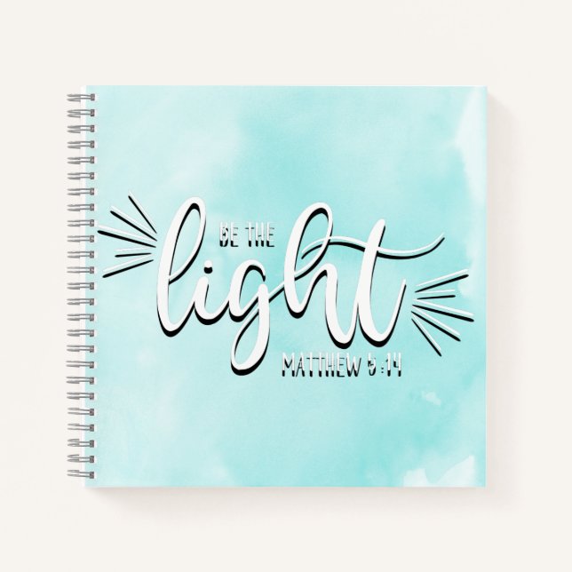 Be the Light Matthew 5:14 Journal (Front)