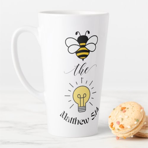 Be the Light Matthew 514 Latte Mug