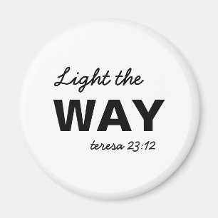 Be the Light Matthew Christian Verse Magnet