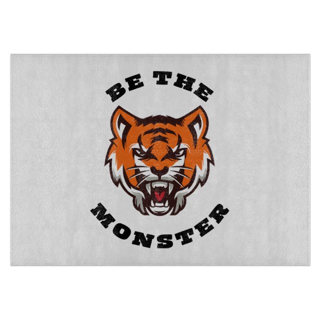BE THE MONSTER CUTTING BOARD (Front)