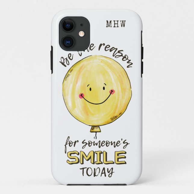 “Be The Reason” custom monogram phone cases (Back)