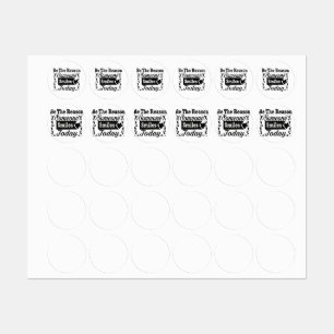Be The Reason Someone Smiles Today Gift Box Labels