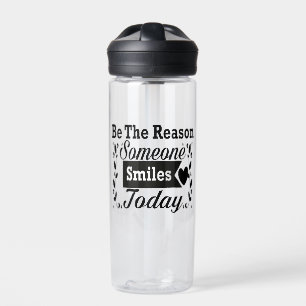 Be The Reason Someone Smiles Today Gift Box Water Bottle