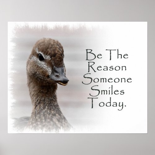 Be The Reason Someone Smiles Today Poster
