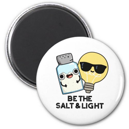 Be The Salt And Light Funny Bible Pun Magnet