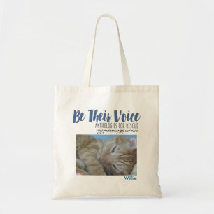 BE THEIR VOICE-Animal Rescue Project-Personalize Tote Bag