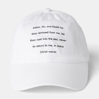 (Be thou removed) men and women caps