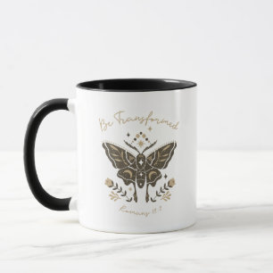 Be Transformed Romans 12:2 Christian Boho Mug