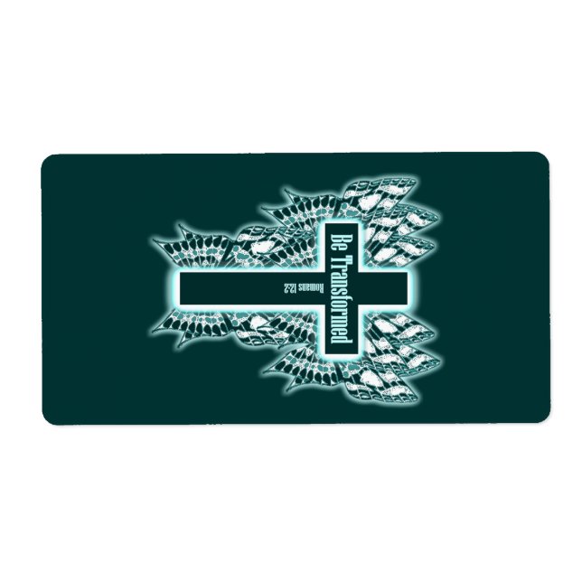 Be Transformed – Romans 12:2 Label (Front)