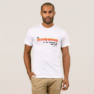 Be Transformed Yellow Red Text T-Shirt