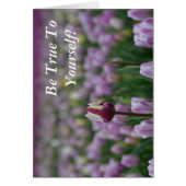 Be True to Yourself (Front)