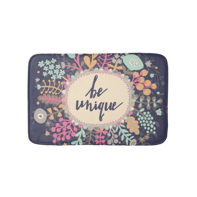 Be Unique Bathroom Mat (Front)