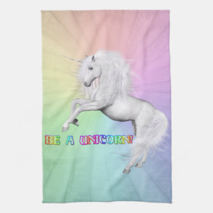 Be Unique, Be a Unicorn Kitchen Towel