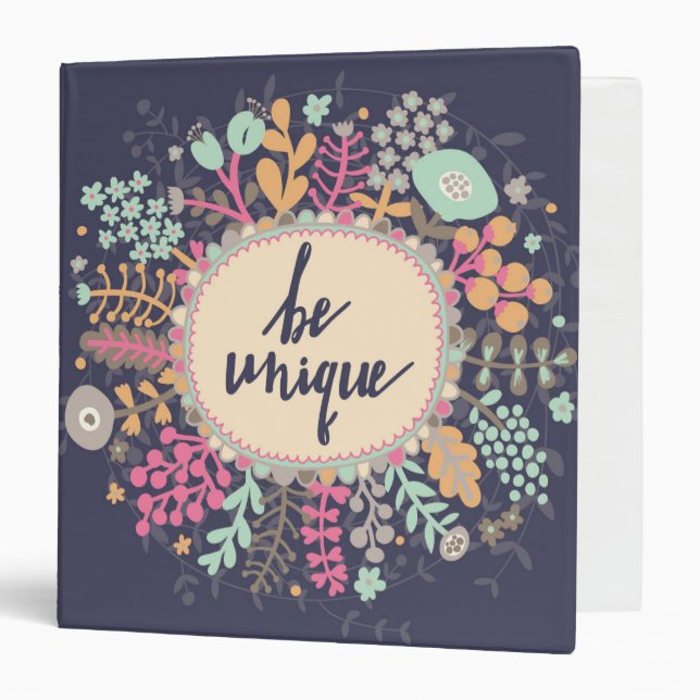 Be Unique Binder (Front/Inside)