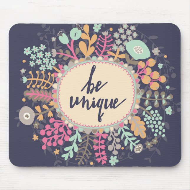 Be Unique Mouse Pad (Front)