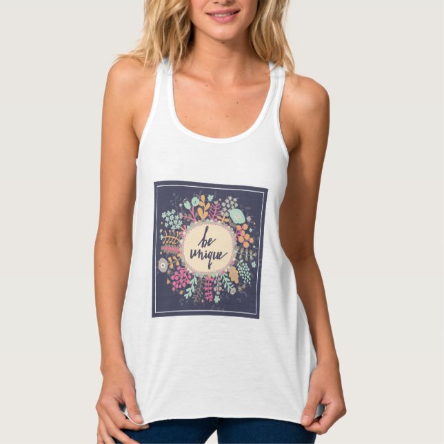 Be Unique Tank Top (Front)