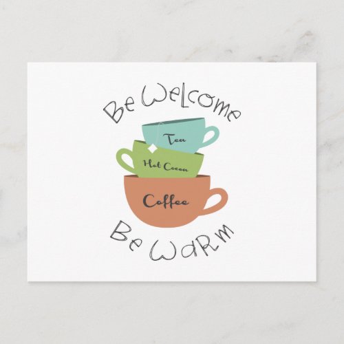 Be Welcome Postcard