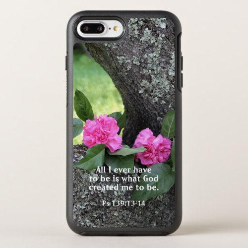 Be What God Created You To Be Flower Phone Case