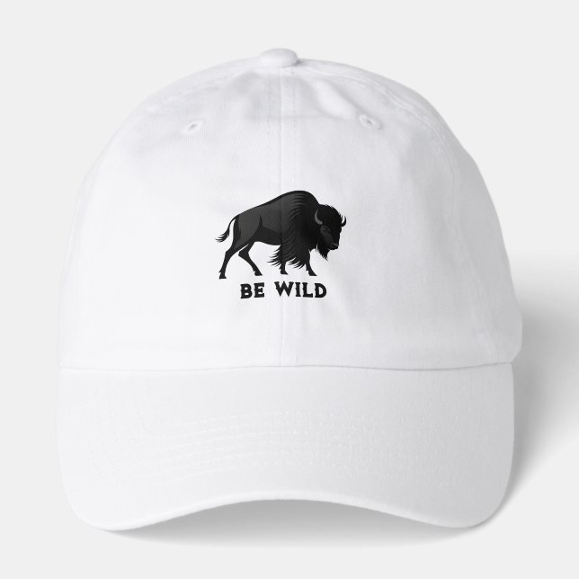 Be Wild Bison Hat (Front)