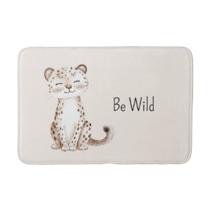 Be Wild Cheetah Bath Mat