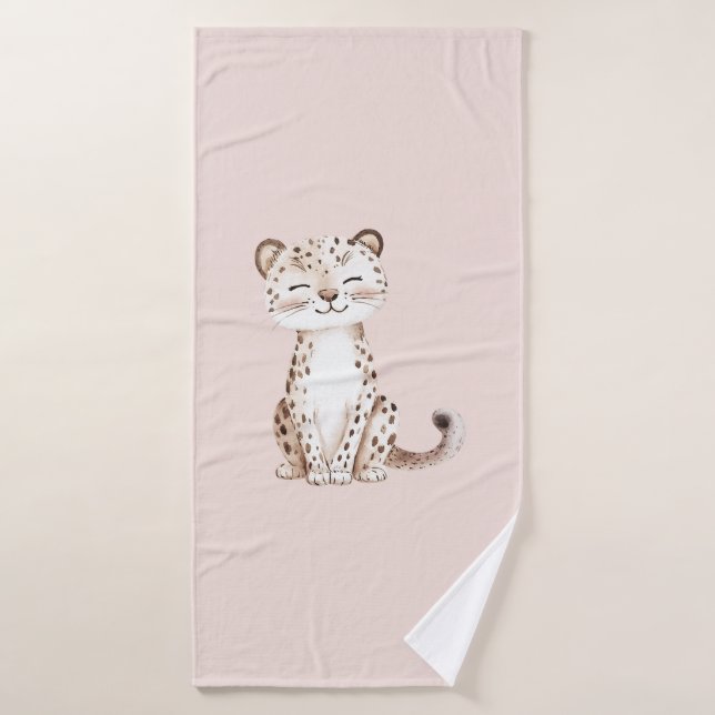 Be Wild Cheetah Bath Towel (Bath Towel)